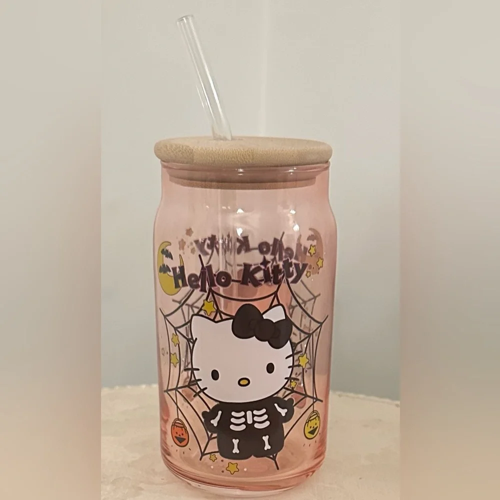 Hello Kitty Pink Skeleton Party Cup